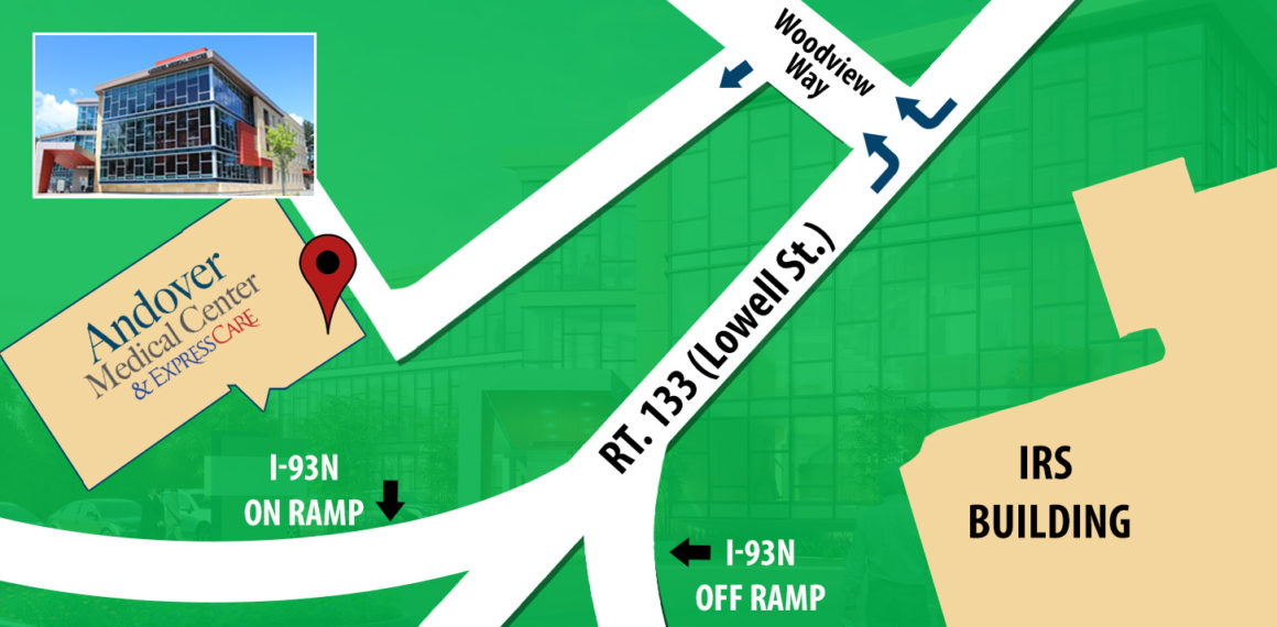 Google Maps Andover Medical Center